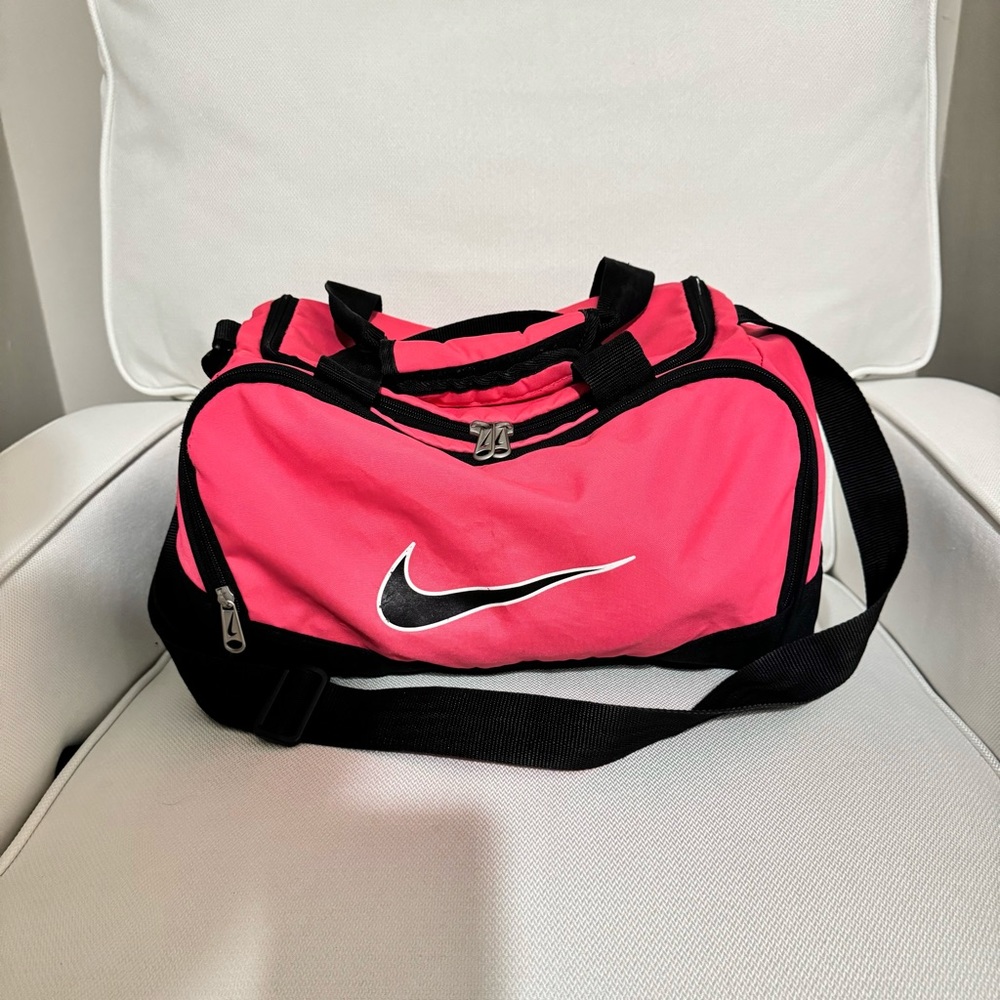 Pink Nike Gym Duffel